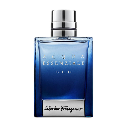 Salvatore Ferragamo Acqua Essenziale Blu Eau de Toilette Spray for Men, 1.7 Ounce