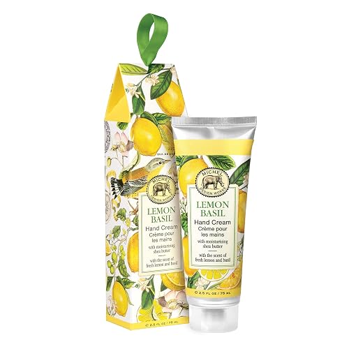 Michel Design Works Large Hand Cream, Lemon Basil