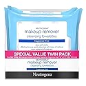 Neutrogena Make-Up Remover Towelettes Fragrance Free 25 Count Twin Pack (6 Pack)