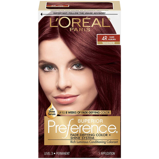 L’Oreal ParisSuperior Preference - 4R Dark Auburn (Warmer) 1 Each (Pack of 5)
