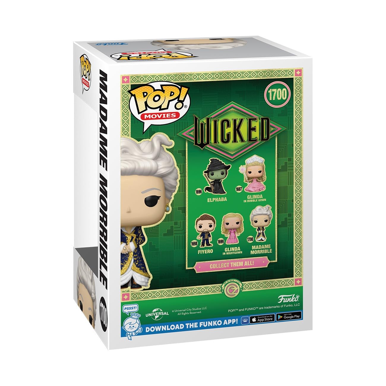 Funko POP Movies: Madame Morrible - Wicked - Collectable Vinyl Figure - Gift Idea - Official Merchandise - for Kids & Adults - Movies Fans - Model…