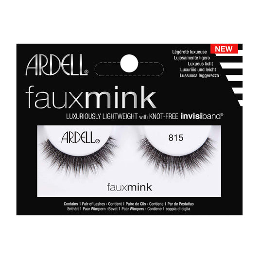 Ardell Faux Mink 815, Black, 1 Count