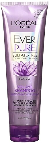 L’Oreal ParisEver Pure Volume Shampoo Lotus, 8.5 Fl Oz (Pack of 2)