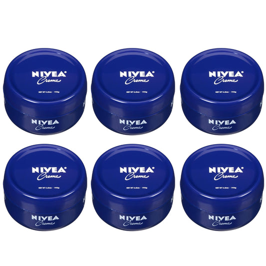 Nivea Creme Jar 6.8 Ounce (201ml) (6 Pack)