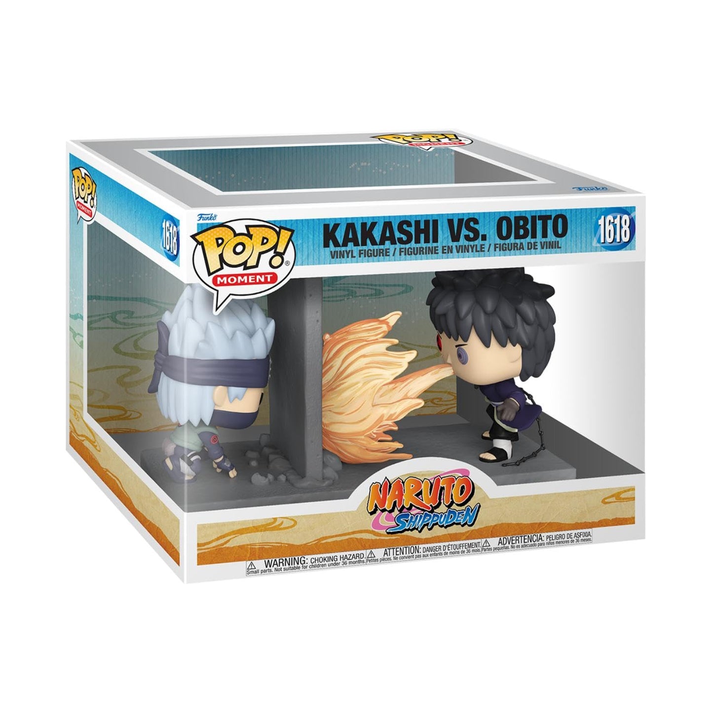 Funko POP! Moment: Naruto - Kakashi Hatake Vs Obito - Collectable Vinyl Figure - Gift Idea - Official Merchandise - for Kids & Adults - Anime Fans…