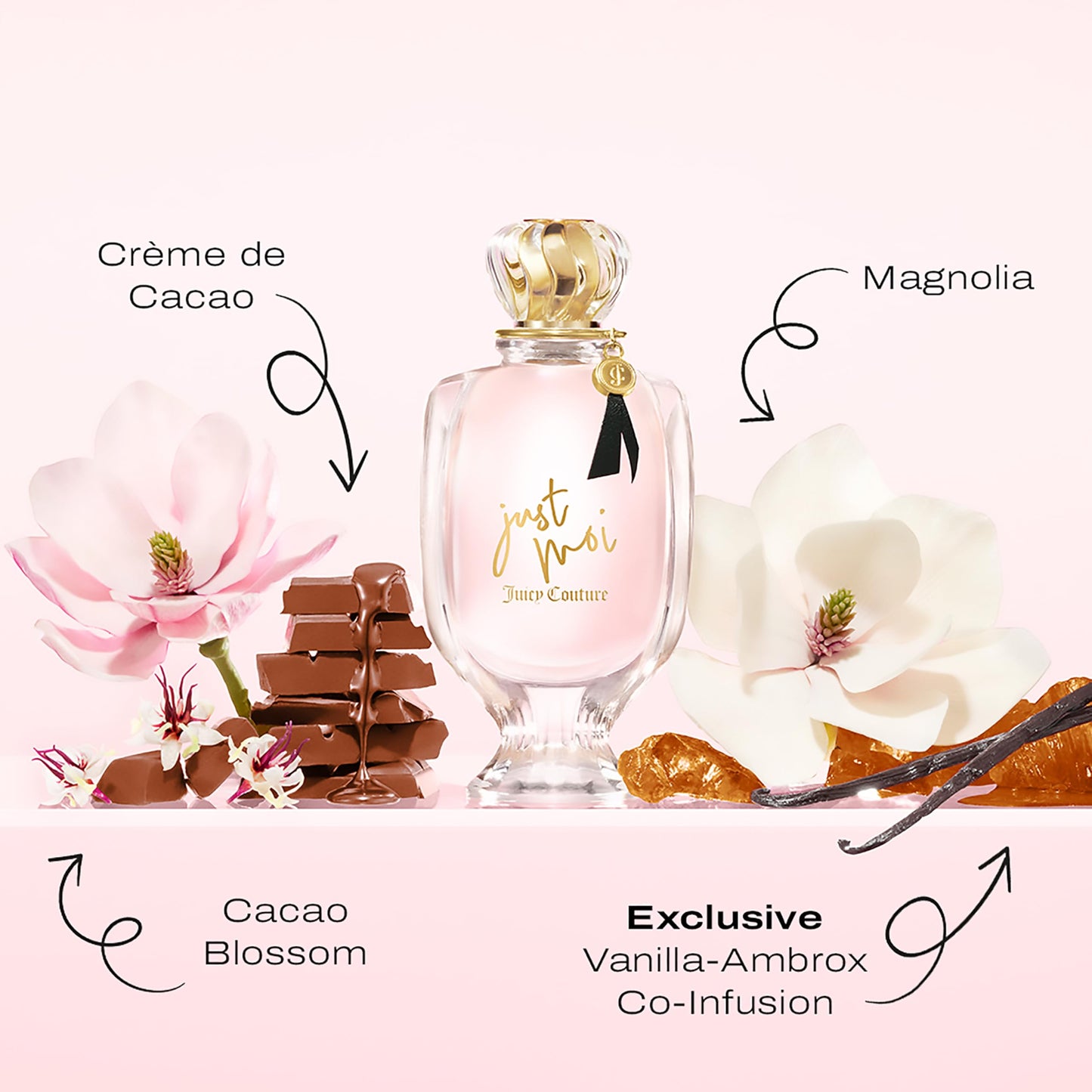 Juicy Couture Just Moi Women's Perfume - Amber Vanilla Eau de Parfum - Sweet & Confident Fragrance for Day to Evening Wear - Long-Lasting, 0.33 fl oz