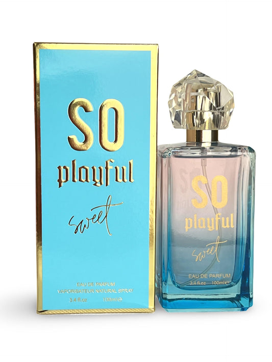 SO PLAYFUL Sweet Women's Eau de Parfum, 3.4 Fl Oz, Notes: White Cyclamen, Pink Pepper, Cherry Beauty & Personal Care United Scents