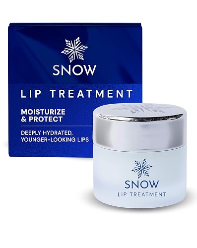 SNOW Overnight Lip Treatment - Moisturizing Lip Balm with Shea Butter & Vitamin E - Lip Treatment for Dry, Cracked Lips - Sulfate-Free Lip Treatment