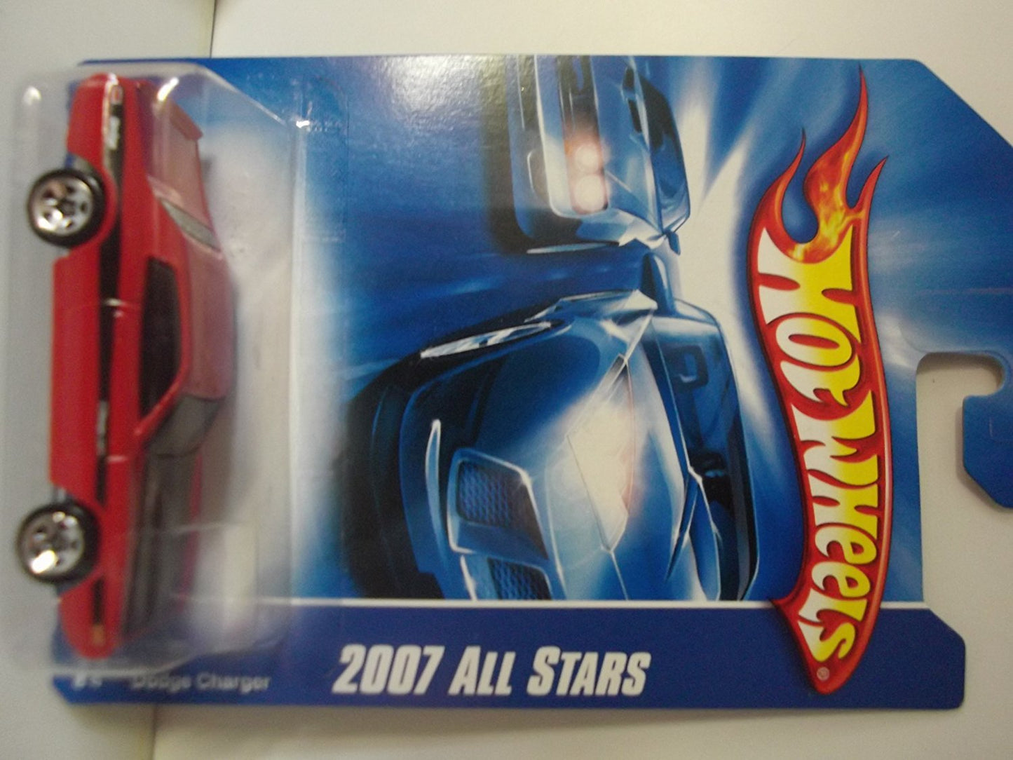 Red Dodge Charger - Hot Wheels - 154/180 L3107 2007 All Stars