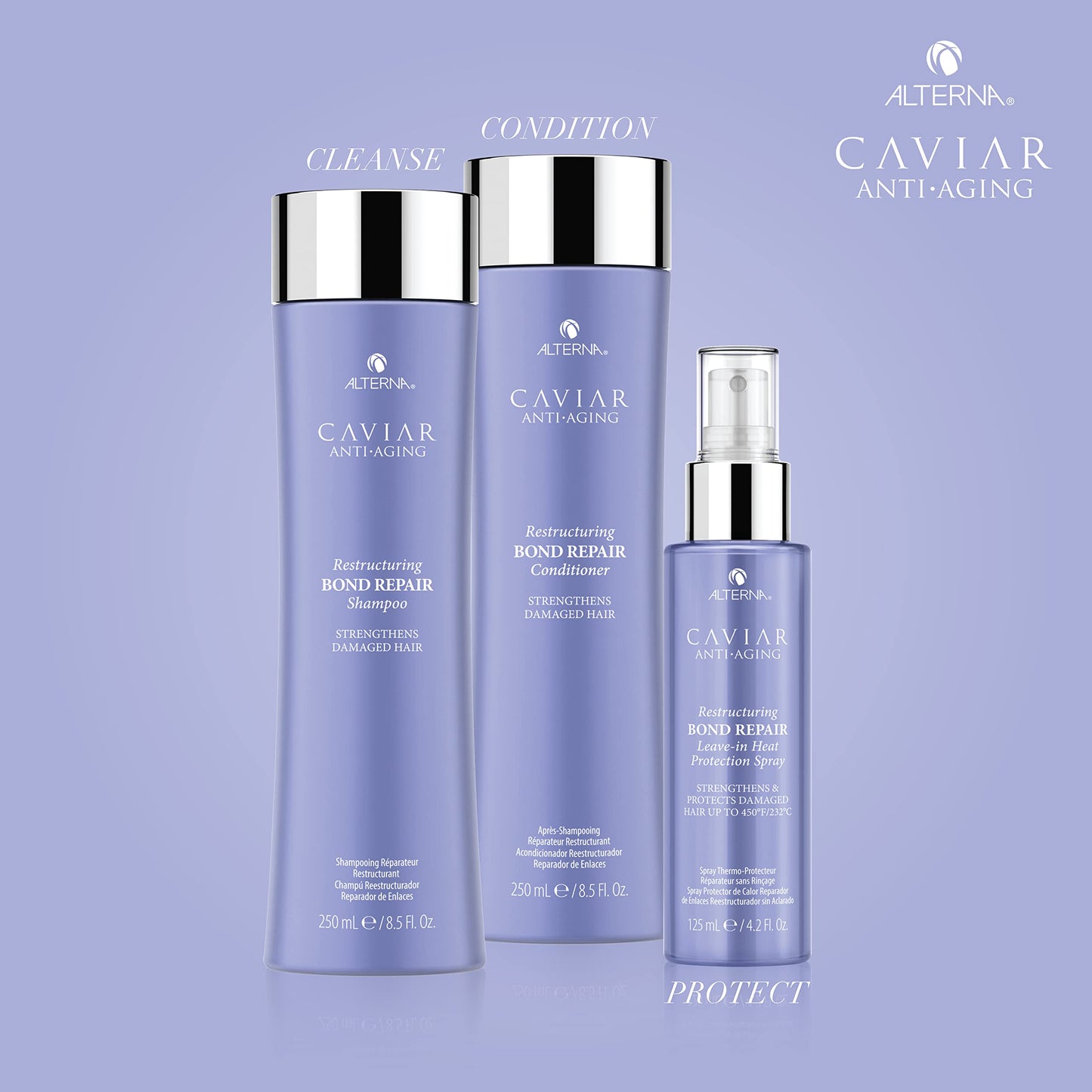 Alterna Caviar Anti-Aging Restructuring Bond Repair Conditioner, 16.5 Fl Oz (Pack of 1)