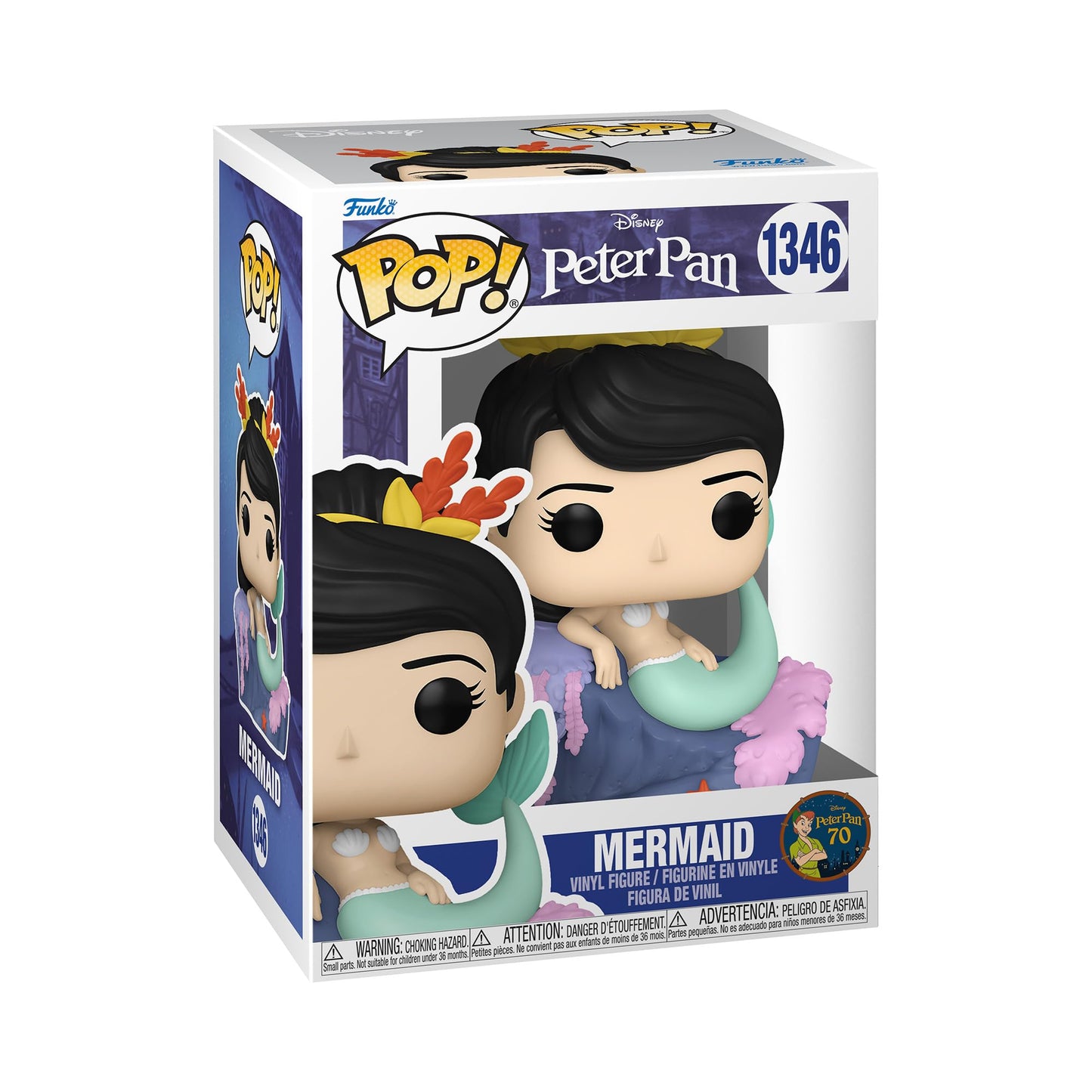 Funko POP! Disney: Peter Pan 70th - Mermaid - Collectable Vinyl Figure - Gift Idea - Official Merchandise - for Kids & Adults - Movies Fans - Model…