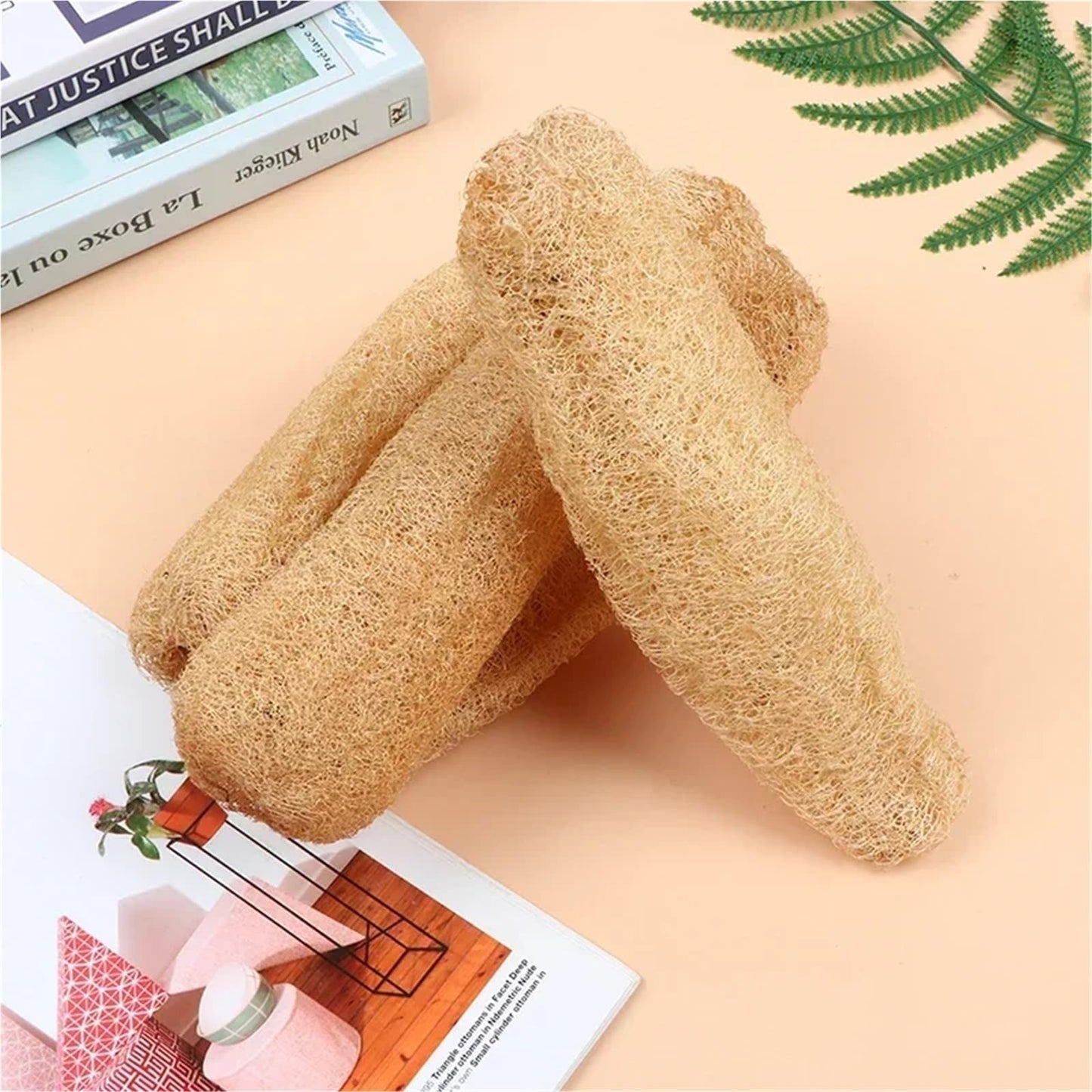 2PCS Natural Loofah Luffa Loofa Bath Body Shower Exfoliating Scrubber Sponge Kitchen Scrub Pad Rub Pot Dishes Cleaning Brush(2PCS(30-39cm)) Beauty and Personal Care HIVJEEDYH