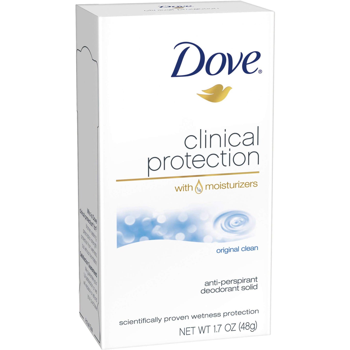 Dove Clinial Protection Deodorant, Original Clean, 1.7 oz (12 Pack) (Bundle) Beauty and Personal Care Dove