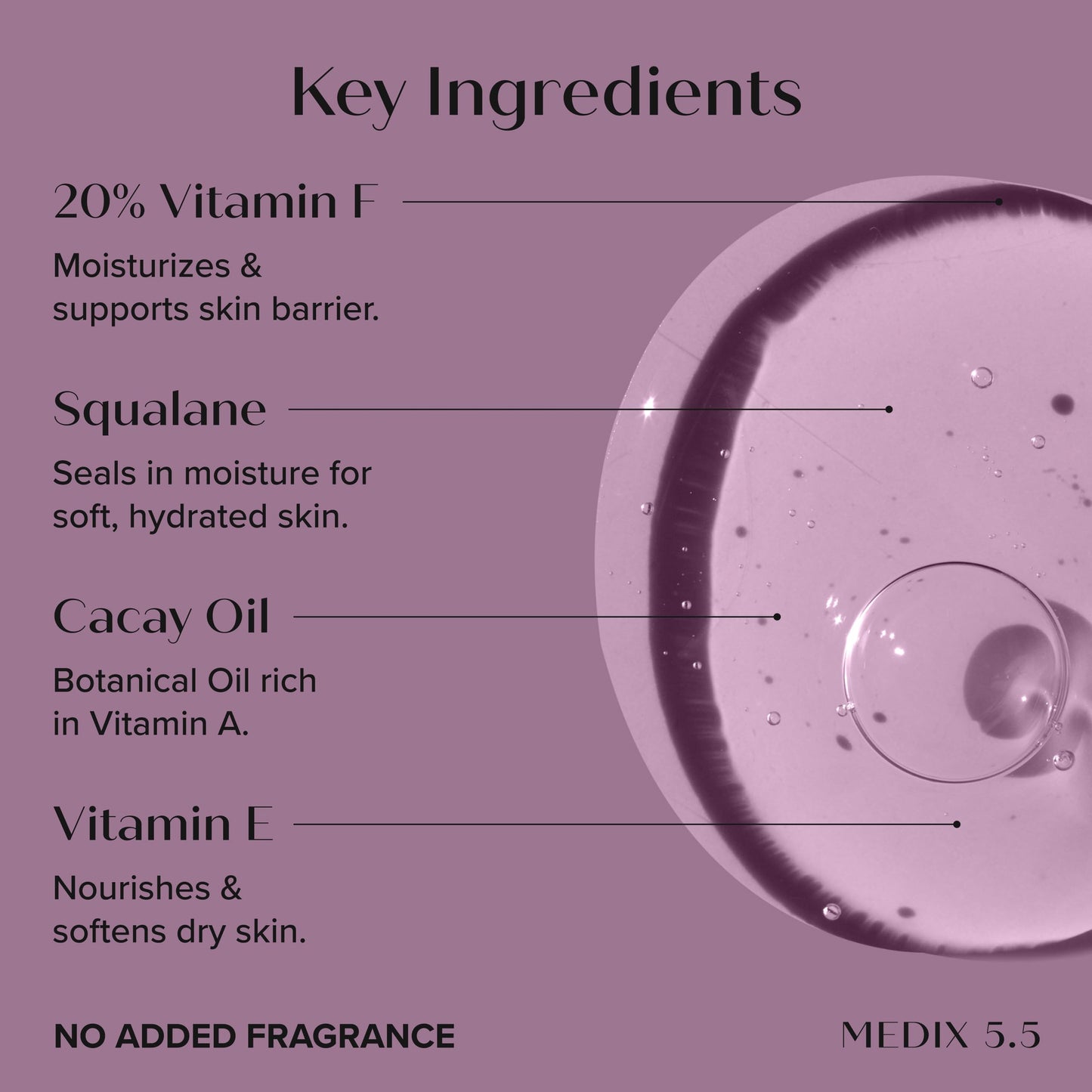 MEDIX Body & Face Moisturizer 20% Vitamin F Oil Hydrating Body Booster & Face Serum | Concentrated Vitamin F + Vitamin E Oil Super Serum For Skin