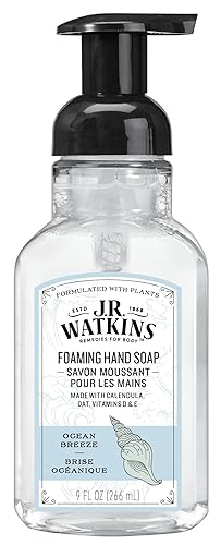 J.r. Watkins 20632 Foam Hand Soap, Ocean Breeze Scent, 9 Oz