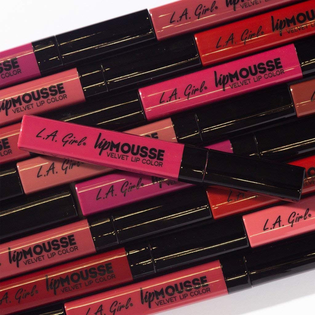 L.A. Girl Lip Mousse Velvet Lip Color, Squad GLC781