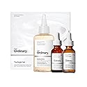 The Ordinary The Bright Set, 3-Step Regimen for Radiant, Even Skin Tone with Glycolic Acid 7% Exfoliating Toner, Alpha Arbutin 2% + HA, and Caffeine