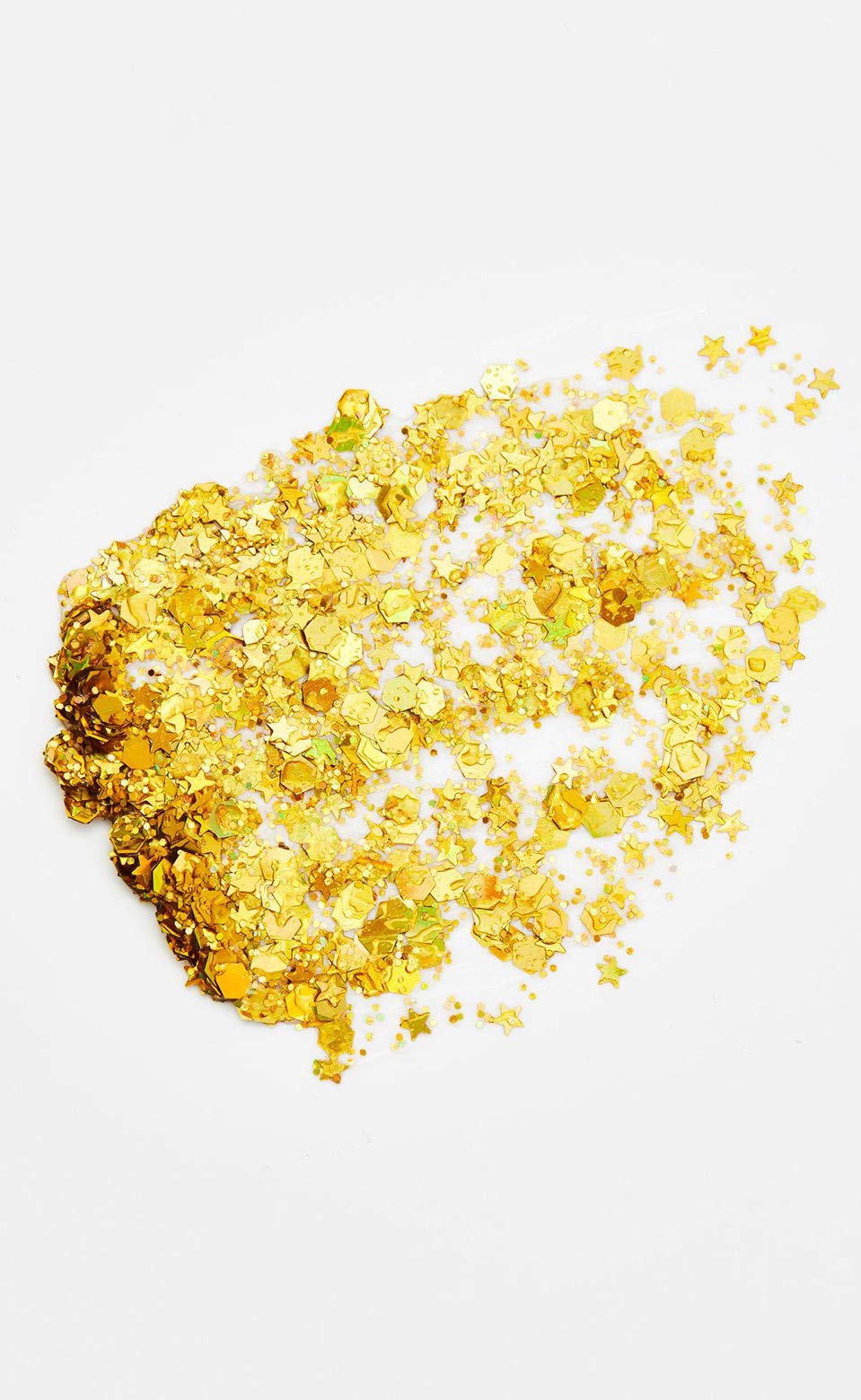 Neva Nude Face and Body Glitter Keychain - Chunky Glitter in Aloe for Festivals, Raves, and More | Cosmetic Grade | Super Sparkly (24 Karat Gold