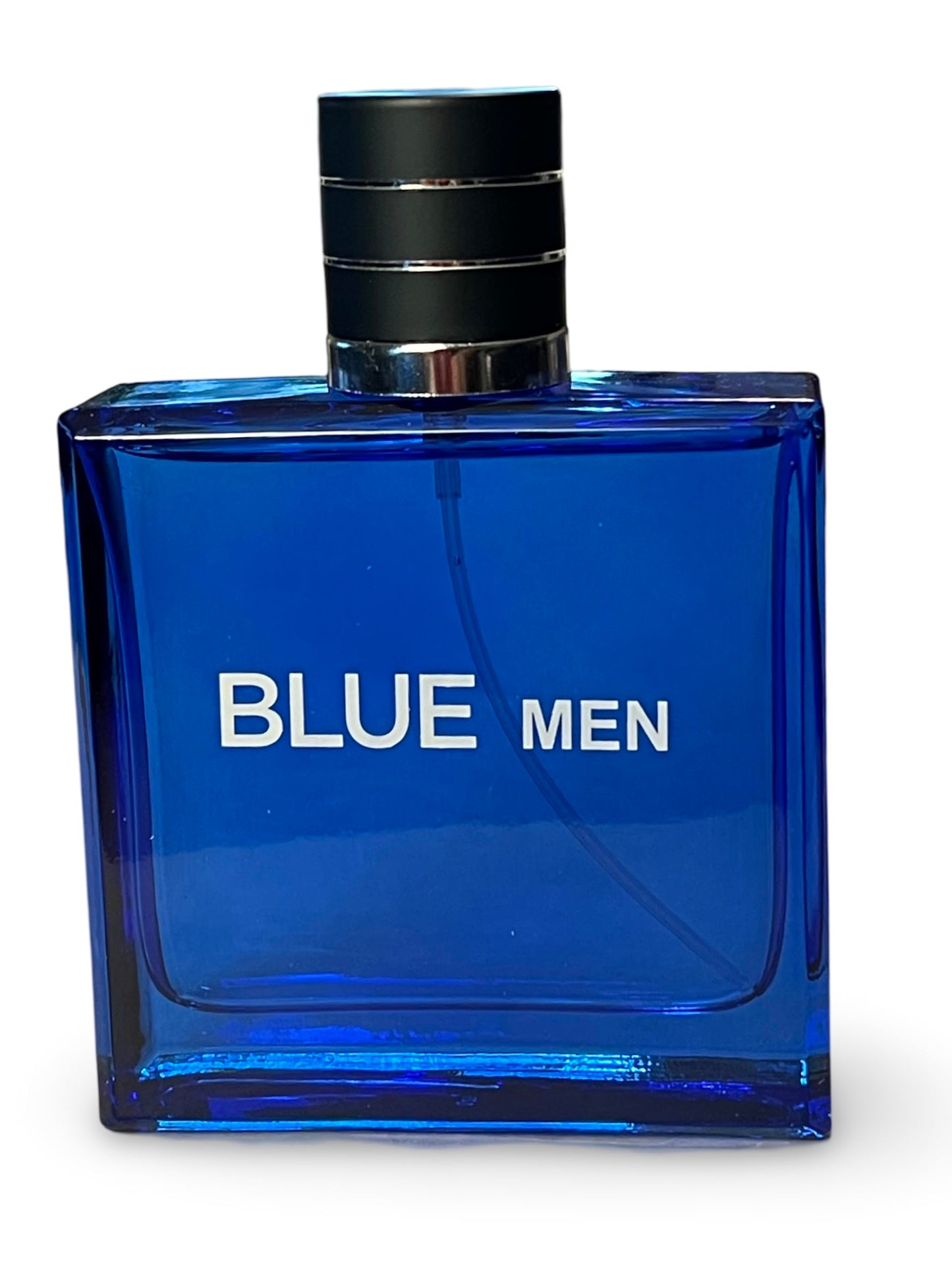 United Scents BLUE MEN Eau de Parfum for Men, 3.4 Fl Oz, Notes: Grapefruit, Lemon, Mint, Vetiver