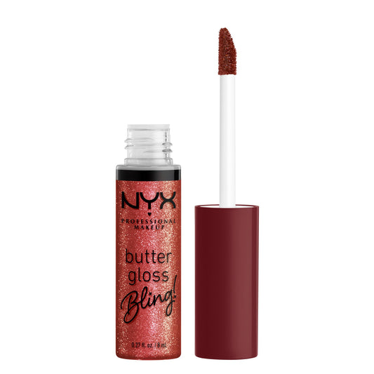 NYX PROFESSIONAL MAKEUP Butter Gloss Bling Lip Gloss, Non Sticky and Shiny Vegan Lip Makeup - Big Spender Beauty & Personal Care NYX PROFESSIONAL MAKEUP