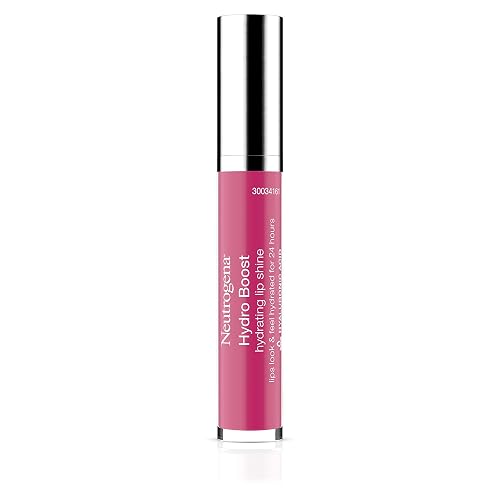 Neutrogena Hydro Boost Moisturizing Lip Gloss, Hydrating Non-Stick and Non-Drying Luminous Tinted Lip Shine with Hyaluronic Acid to Soften and