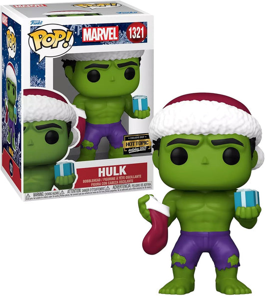 Funko Marvel Pop! Hulk Vinyl Bobble-Head Hot Topic Exclusive Multi None