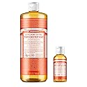 Dr. Bronner's Pure-Castile Liquid Soap - Tea Tree Bundle. 32 oz. Bottle and 2 oz. Travel Bottle