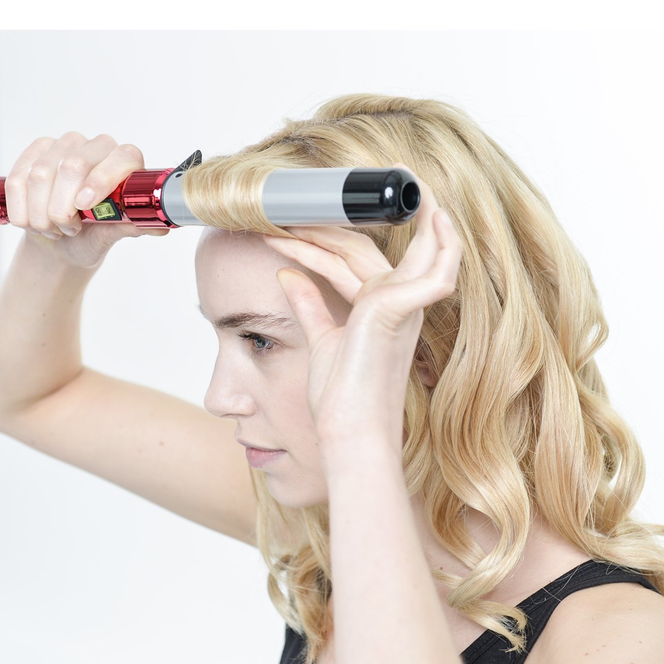 Bed Head Curlipops Clamp-Free Curling Iron | For Tousled Curls, Massive Shine, and Frizz Free Styles | Easy-to-Use Curling Wand for All Hair Types