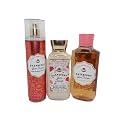 Bath and Body Works - Raspberry Jam Donut - Daily Trio - Spring - 2021 Beauty & Personal Care Bath & Body Works