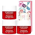 Lip Sleeping Mask Pomegranate 5g (3 Set) - Korean Beauty lips all day long, Lip gloss