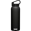 CamelBak Carry Cap Bottle - Vacuum Insulated Stainless Steel - Easy Carry, 32oz, Black