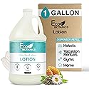 Terra Pure 1-Shoppe Eco Botanics Natural Lotion with Raw Honey & White Tea | Gallon Jug Bulk Toiletries for Airbnb, Vacation Rentals, and Home