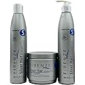 Firenze Professional Silver Hair Care Trio - Silver Shampoo 300ml (10.1 oz), Conditioner 300ml (10.1 oz) & Mask Treatment 400ml (13.5 oz) - Sulfate