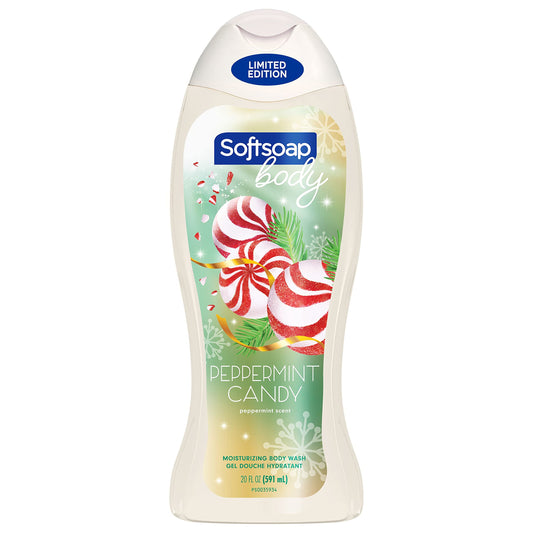 Softsoap Body Wash, Pepermint Candy, Holiday Edition 20 Fluid Ounces Beauty & Personal Care Softsoap