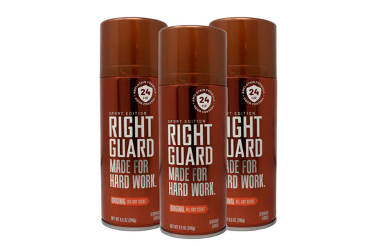 Right Guard Sport Deodorant, Aerosol, Original 8.5 oz (Pack of 3)