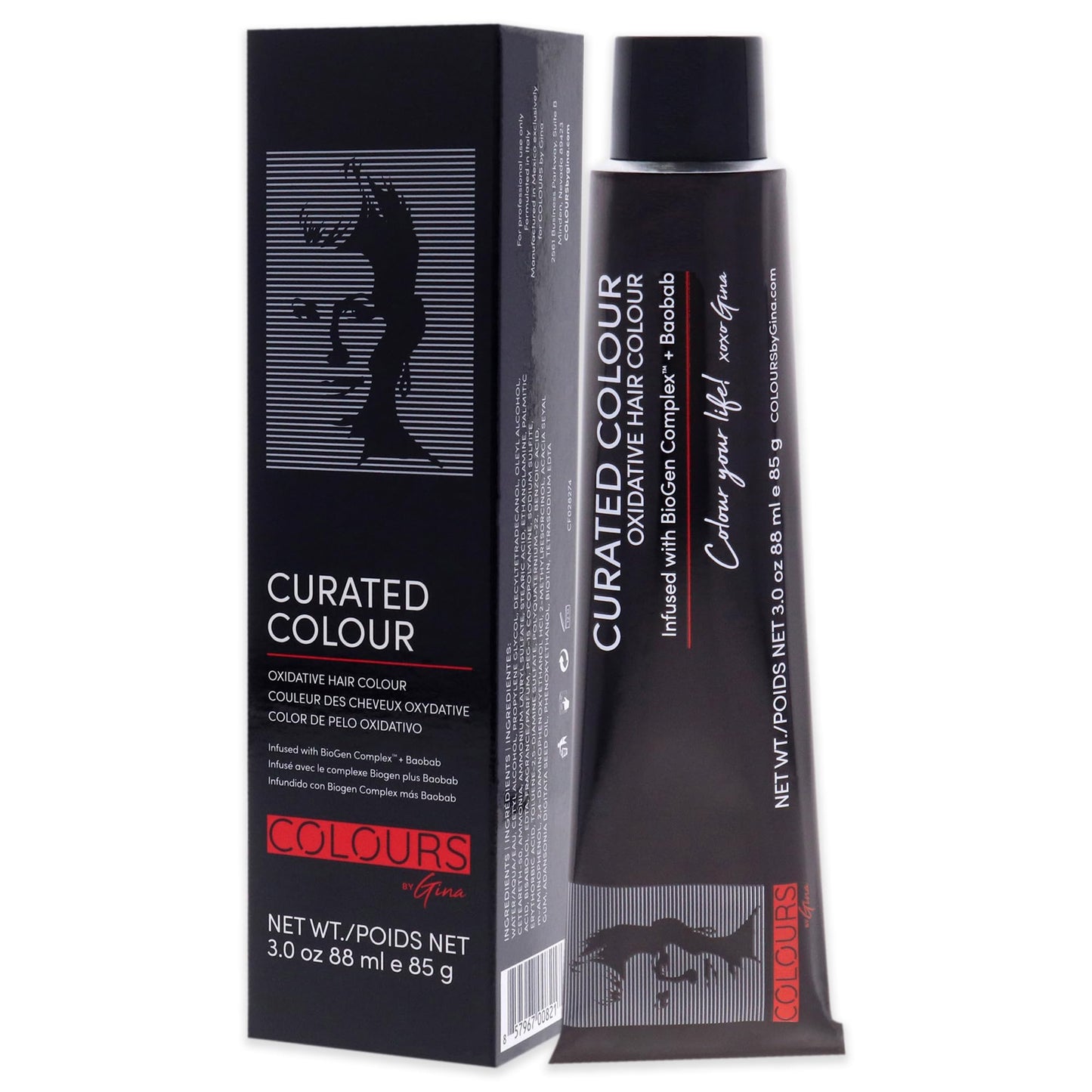 Colours By Gina Curated Colour - 11.11-11BB High Lift Cool Blonde by Colours By Gina for Unisex - 3 oz Hair Color