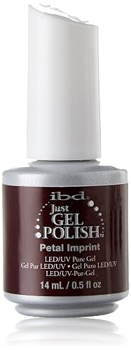 IBD Just Gel Soak Off Brown Nail Polish, Petal Imprint Beauty & Personal Care IBD