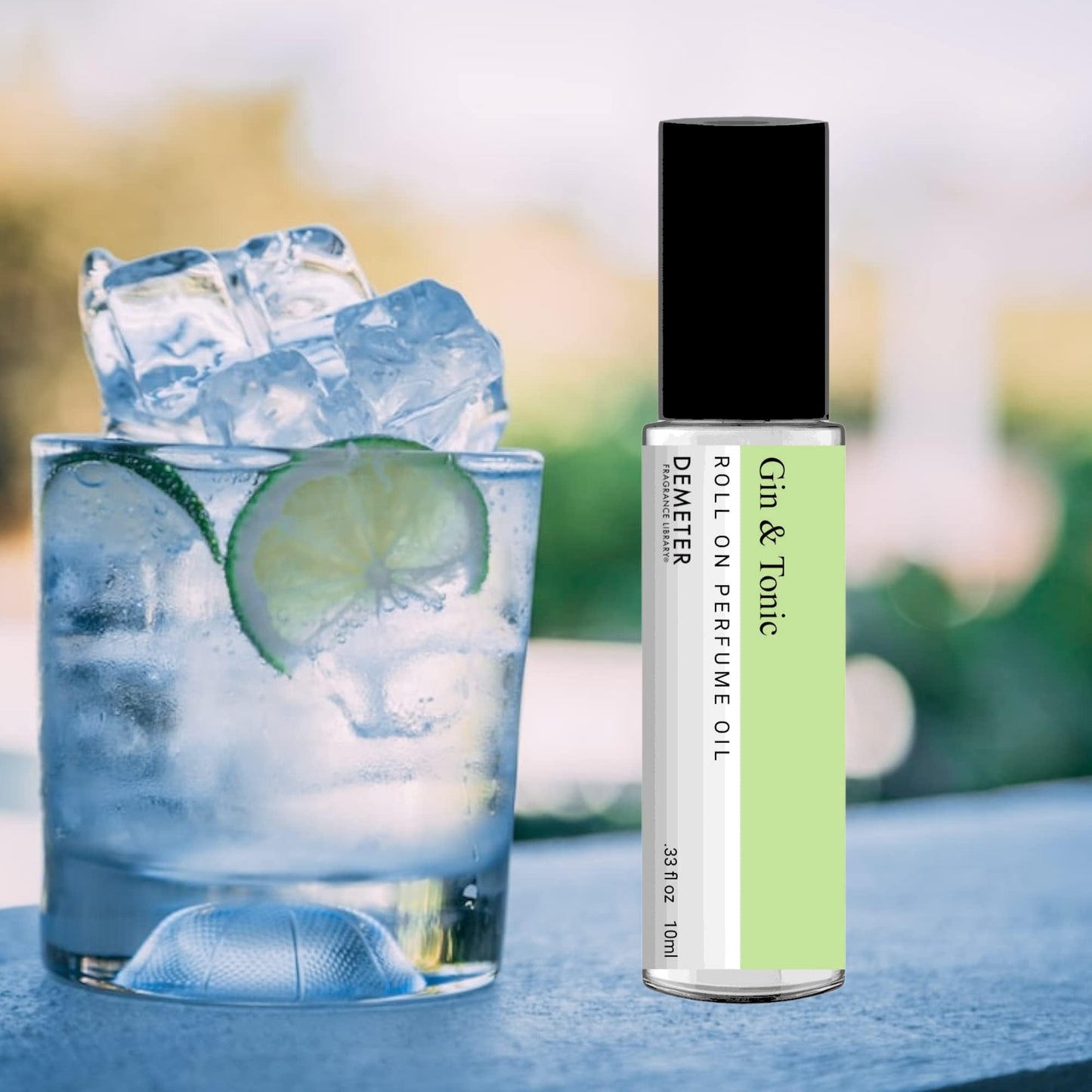 Gin & Tonic Roll On Perfume Oil by Demeter, 0.33 Oz, Long-Lasting