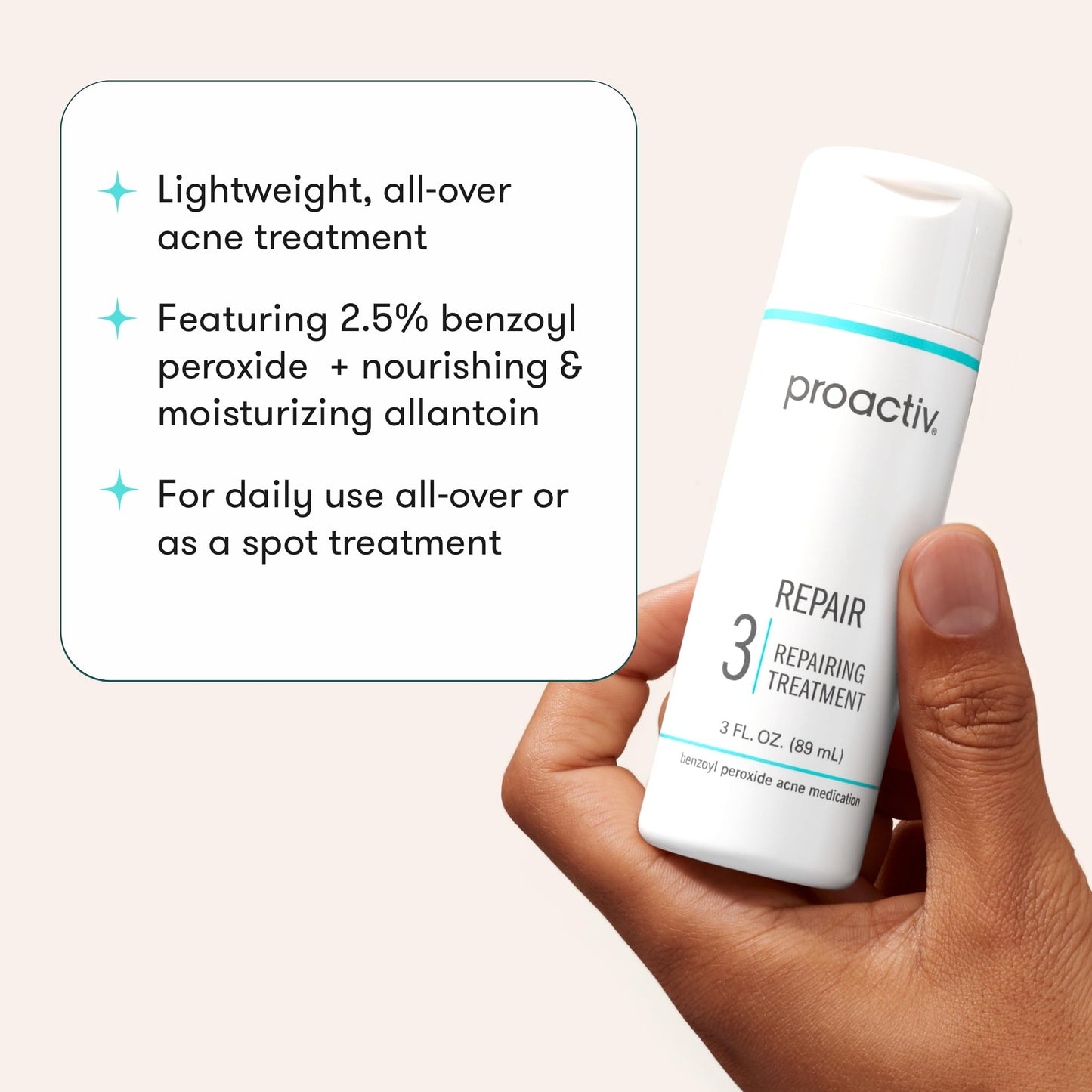 Proactiv Repair Acne Treatment Benzoyl Peroxide Spot Treatment and Repairing Serum Clear, 3 Fl Oz Beauty and Personal Care Proactiv