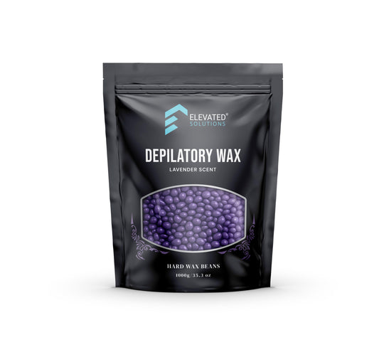 Elevated Solutions Hard Wax Beads for Hair Removal, Soothing Depilation Wax for Sensitive Skin, 35 oz (1000 gr) Beauty and Personal Care Elevated Solutions