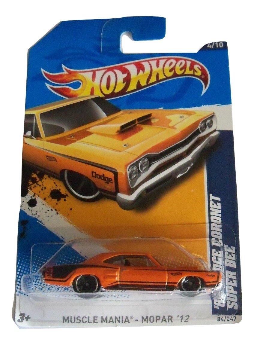 Hot Wheels 2012 84/247- Muscle Mania Mopar '12 4/10 - '69 Dodge Coronet Super Bee