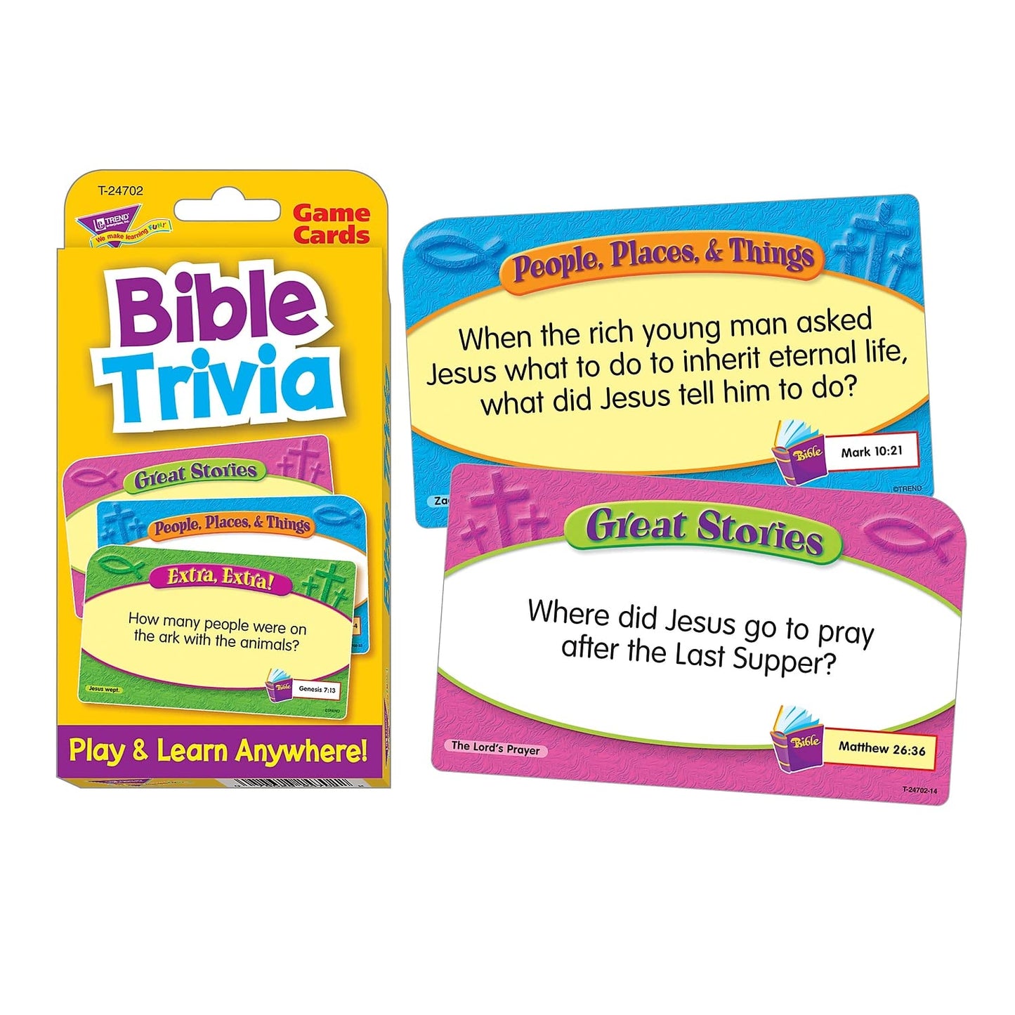 TREND enterprises, Inc. Bible Trivia Challenge Cards