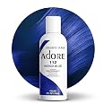 Adore Semi Permanent Hair Color (112 Indigo Blue) | Vegan & Cruelty-Free Blue Hair Dye | No Ammonia, No Peroxide, No Alcohol | 4 Fl Oz (Pack of 1)