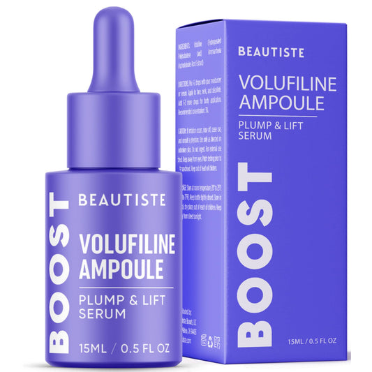 BOOST 100% Pure Volufiline Serum - Instant Plumping Hydration Facial Serum for Visibly Plumper Skin - Anti-Aging Ampoule for Loss of Volume - Korean Beauty & Personal Care Beautiste