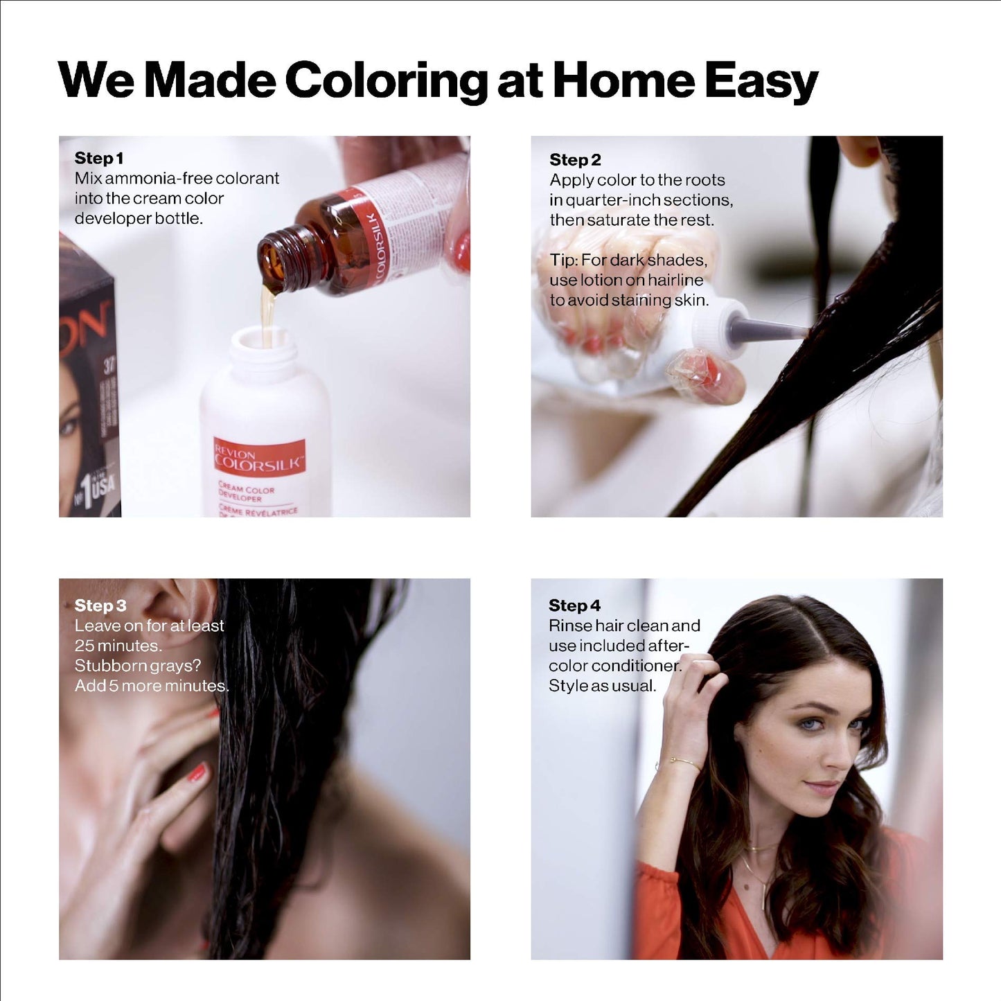 Revlon ColorSilk Hair Color, 51 Light Brown 1 ea