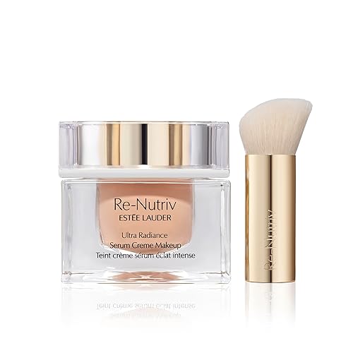 Estée Lauder Re-Nutriv Ultra Radiance Serum Creme Makeup | Luxury Foundation with Hyaluronic Acid | 12-Hour Wear & Hydration, 2C0 Cool Vanilla, 1 Fl