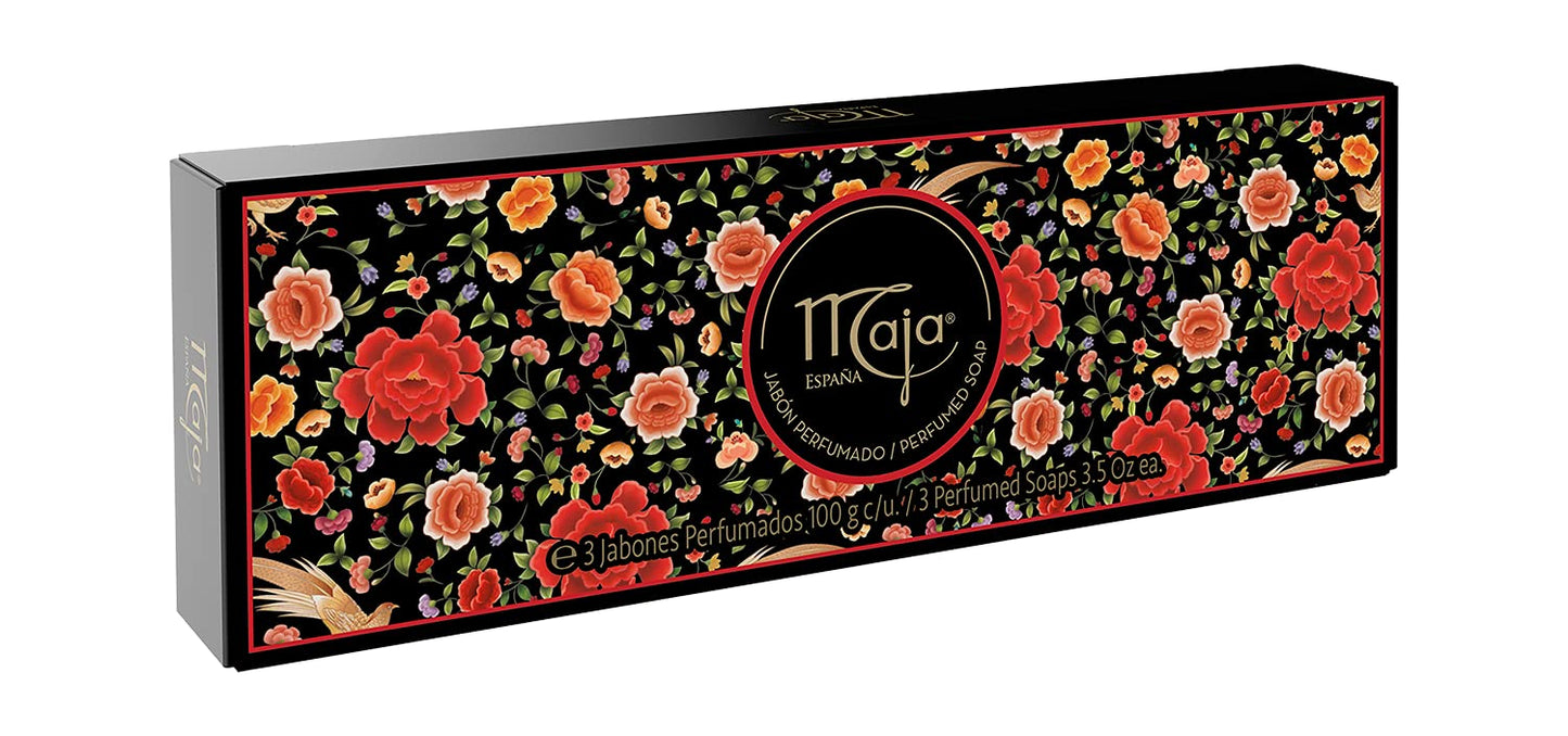 Maja Classic Luxury Perfumed Bar Soap. Moisturizes your Skin with Glycerin. Delicious and Distinctive Scent. 3 Soaps. 3.5 Oz / 100 g