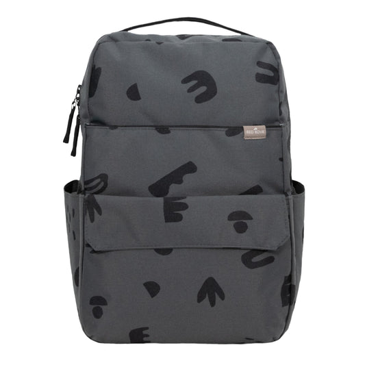 RED ROVR Roo Lightweight 1 LB Diaper Bag Backpack | 11 organizational pockets| Durable & Water-Resistant (Charcoal Doodle)