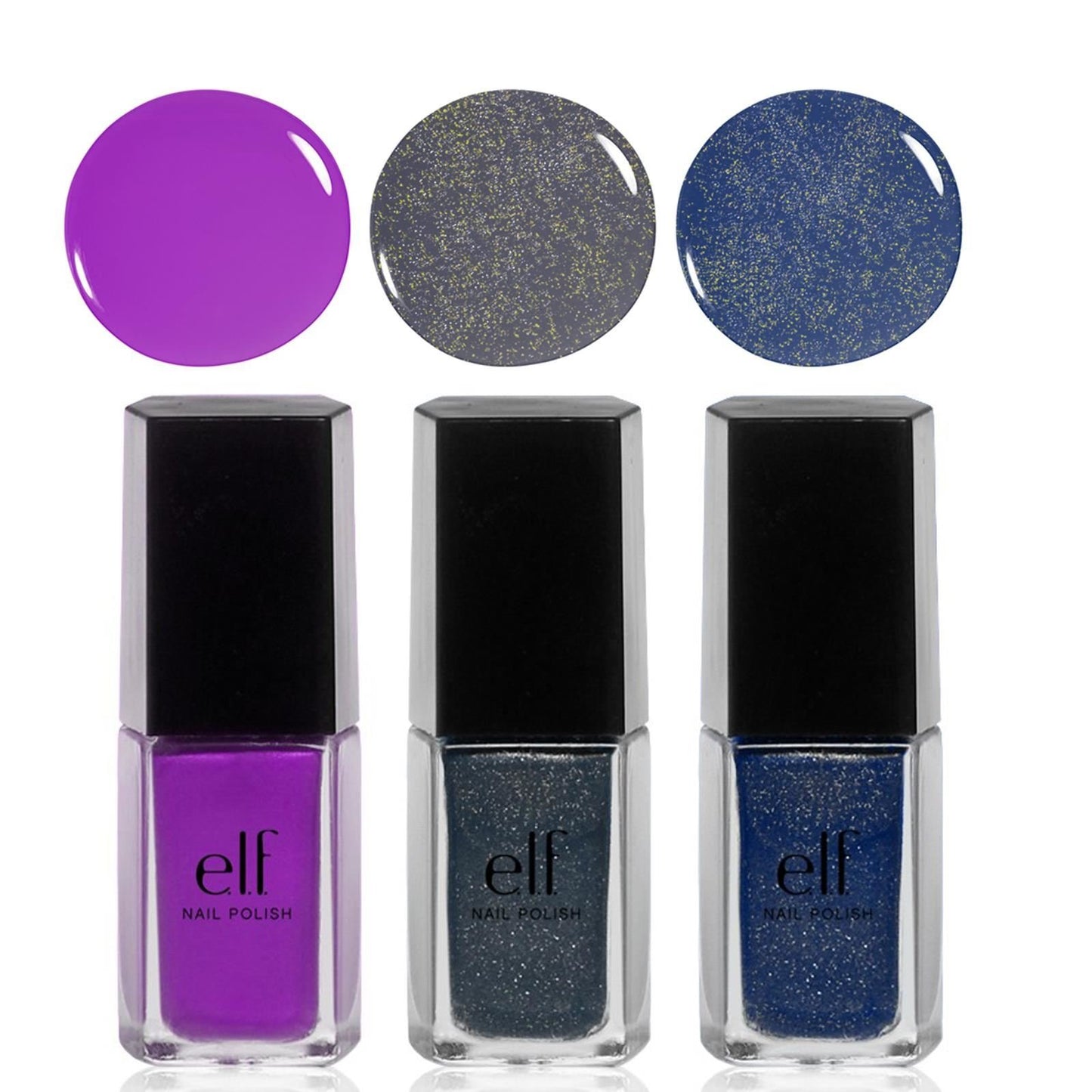 e.l.f. 3 Piece Nail Polish Set, Mysterious