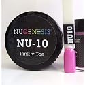 NuGenesis Nail Dipping Powder Color 1.5oz/43g Jar - (NU10 PINK-Y-TOE) Beauty & Personal Care Nugenesis